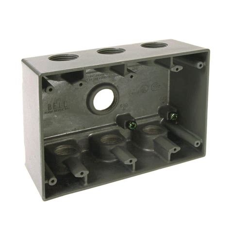 3 1/2 deep electrical box|double sided junction box.